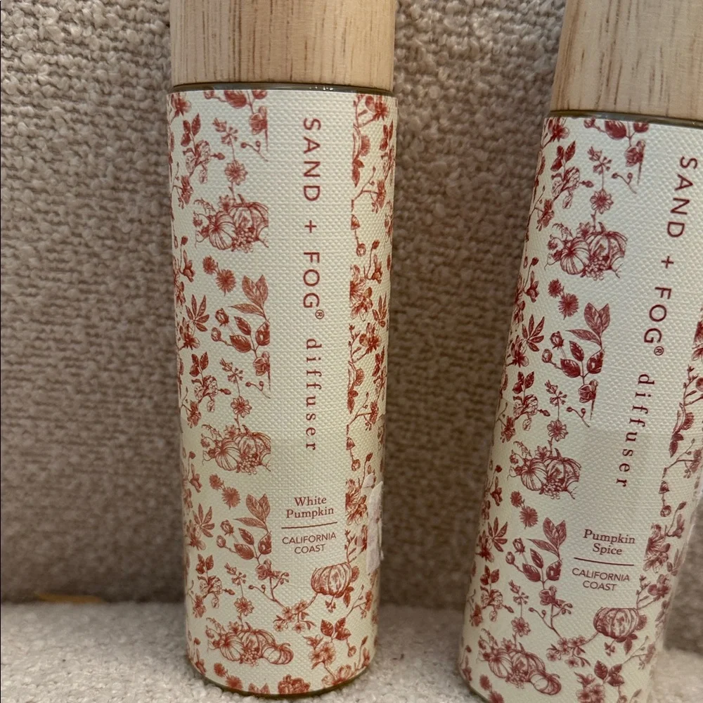 SAND + FOG Rust Floral Reed Diffuser Set - Warm Rust